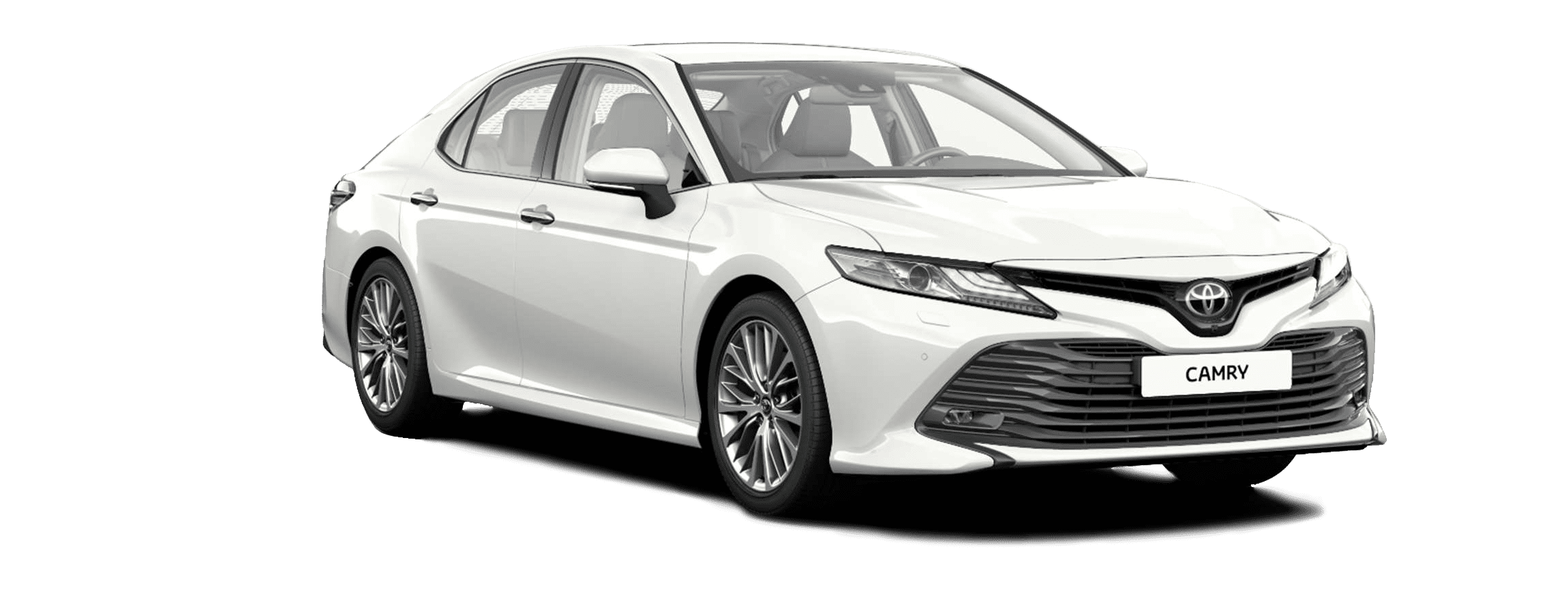 Купить Toyota Camry Белый (040) Купить Toyota Camry в Новосибирске Летный микрорайон 12 – Автосалон Сибирский Автопарк