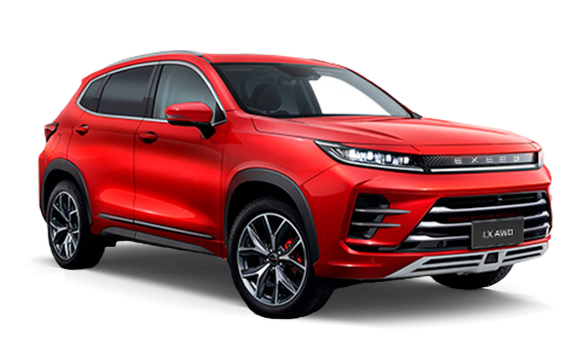Купить EXEED LX 1.6 AWD Фуор (красный) Купить EXEED LX 1.6 AWD в Новосибирске Летный микрорайон 12 – Автосалон Сибирский Автопарк