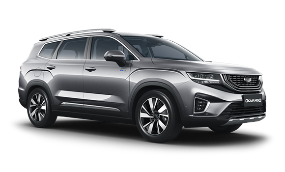 Купить Geely Okavango Серебристый Купить Geely Okavango в Новосибирске Летный микрорайон 12 – Автосалон Сибирский Автопарк