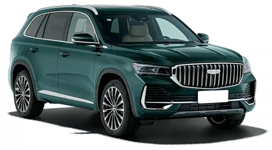 Купить Geely Monjaro Зелёный Купить Geely Monjaro в Новосибирске Летный микрорайон 12 – Автосалон Сибирский Автопарк