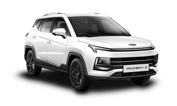 Купить Moskvich 3 Белый Купить Moskvich 3 в Новосибирске Летный микрорайон 12 – Автосалон Сибирский Автопарк