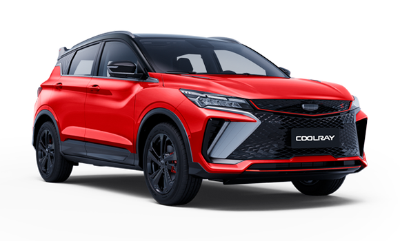 Купить Geely Coolray Красный Купить Geely Coolray в Новосибирске Летный микрорайон 12 – Автосалон Сибирский Автопарк