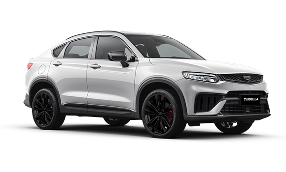 Купить Geely Tugella Белый металлик Купить Geely Tugella в Новосибирске Летный микрорайон 12 – Автосалон Сибирский Автопарк