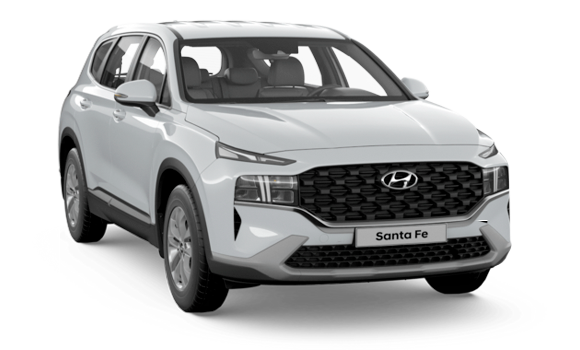 Купить Hyundai Santa Fe White Cream Купить Hyundai Santa Fe в Новосибирске Летный микрорайон 12 – Автосалон Сибирский Автопарк