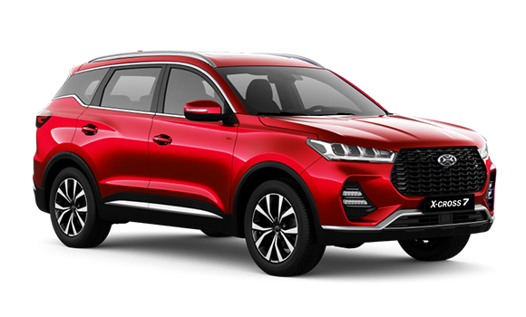 Купить XCite X-Cross 7 Огненно-красный "Овация" (174) Купить XCite X-Cross 7 в Новосибирске Летный микрорайон 12 – Автосалон Сибирский Автопарк
