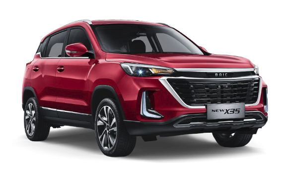 Купить BAIC X35 Красный металлик Купить BAIC X35 в Новосибирске Летный микрорайон 12 – Автосалон Сибирский Автопарк