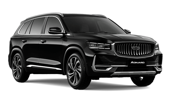 Купить Geely Monjaro Черный Купить Geely Monjaro в Новосибирске Летный микрорайон 12 – Автосалон Сибирский Автопарк