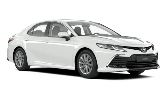 Купить Toyota Camry Белый, неметаллик Купить Toyota Camry в Новосибирске Летный микрорайон 12 – Автосалон Сибирский Автопарк