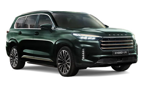 Купить EXEED VX LE Эмеральд (зеленый) Купить EXEED VX LE в Новосибирске Летный микрорайон 12 – Автосалон Сибирский Автопарк